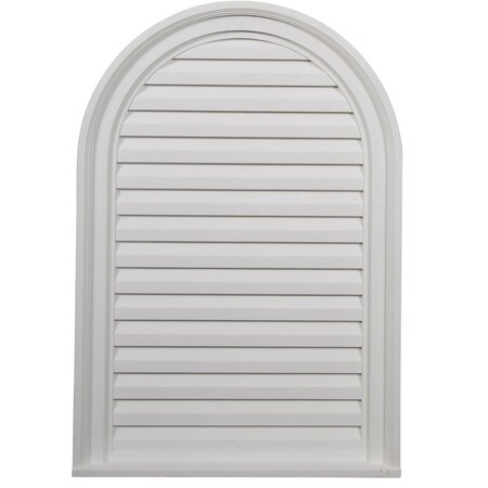 Ekena Millwork Cathedral Urethane Gable Vent Louver, Non-Functional, 22"W x 27"H GVCA22X27D